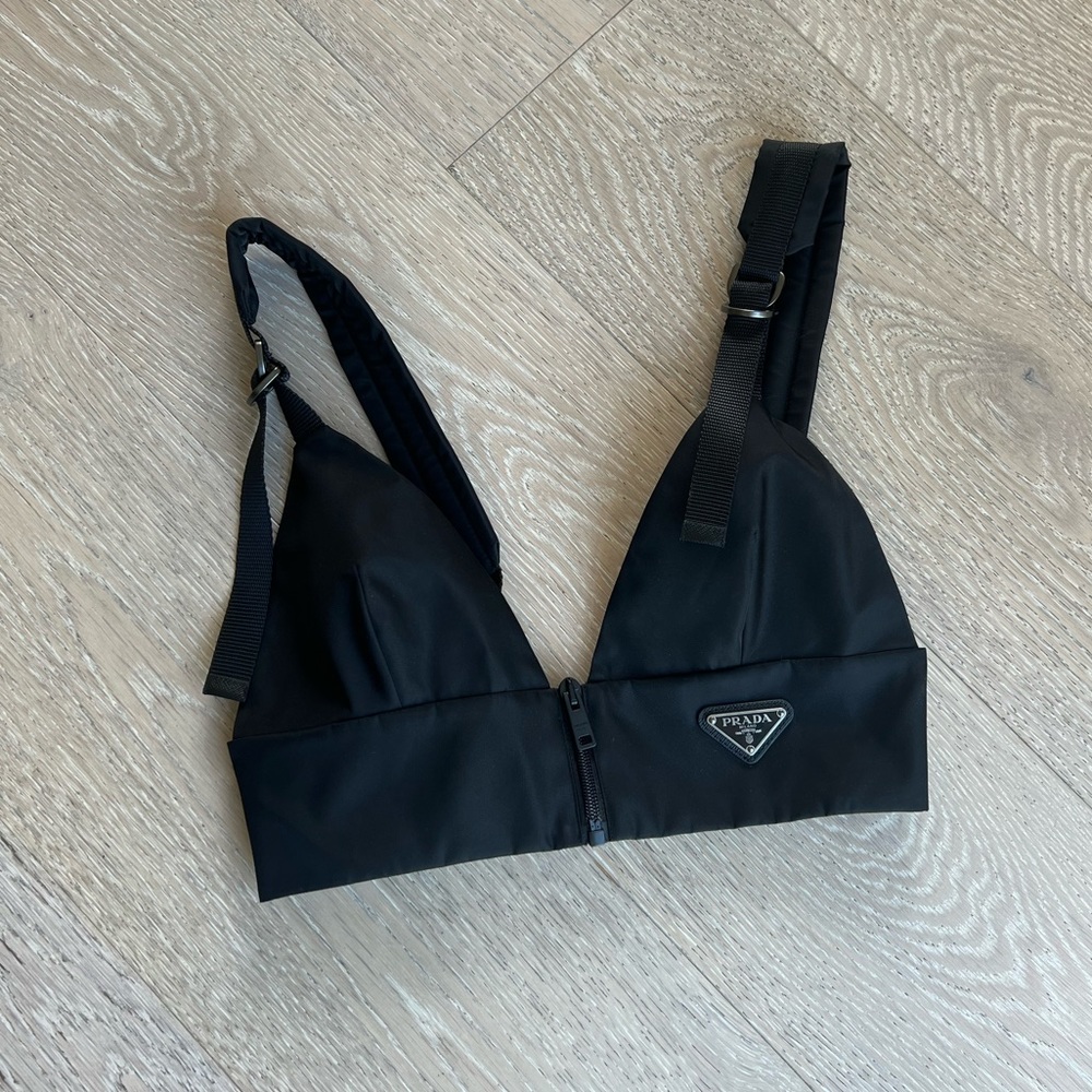 Prada Nylon Bra Top Size 38